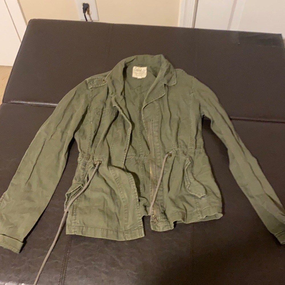 Olive green light jacket